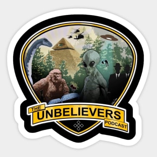 Unbelievers Podcast Logo Sticker